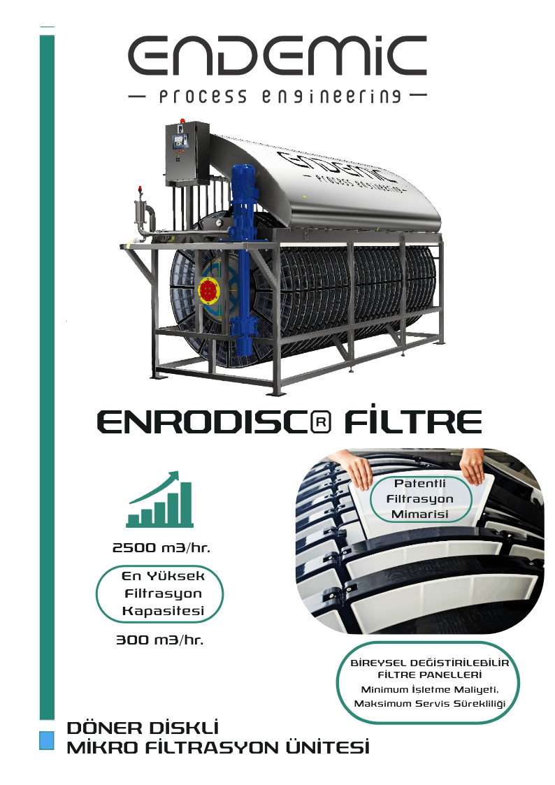 Enrodisc Rotary Disc Micro Filtre